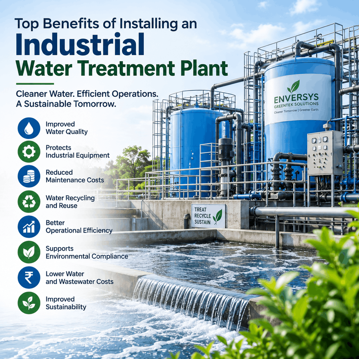 Top Benefits of Installing an Industrial Water Treatment Plant