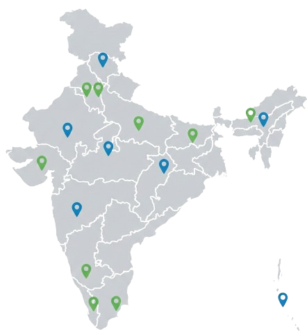 Pan India Presence Map